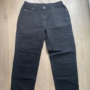 🖤Vintage Lees Black Denim Straight Leg Jeans